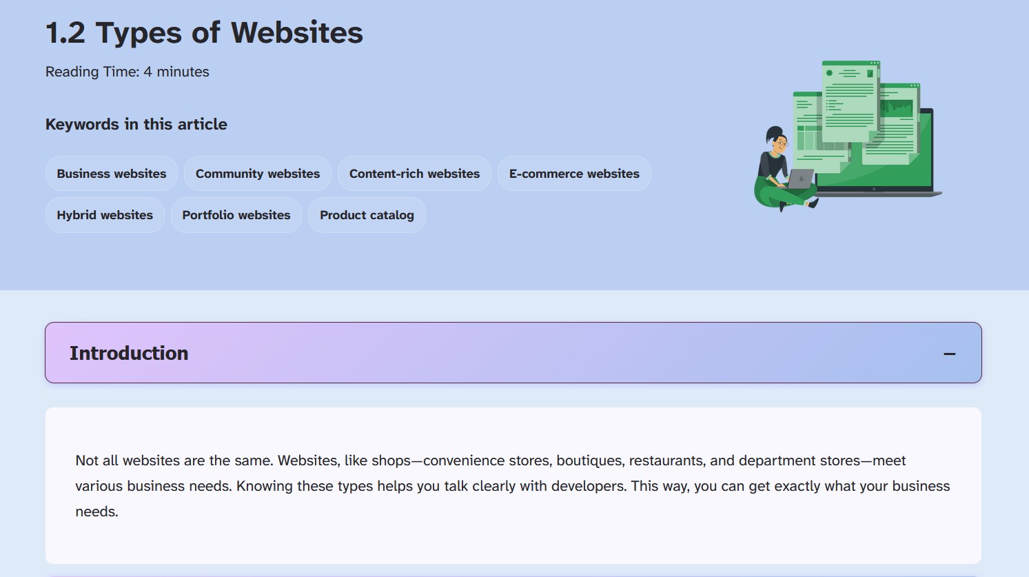 Accessible accordion